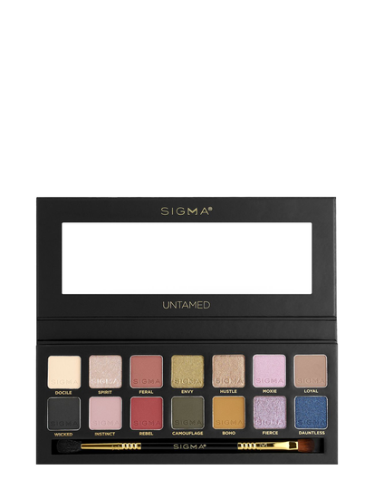 Untamed Eyeshadow Palette Beauty WOMEN Makeup Eyes Eyeshadow Palettes Monivärinen/Kuvioitu SIGMA Beauty