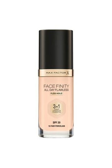 Max Factor Facefinity 3In1 Foundation 10 Fair Porcelain -meikkivoide