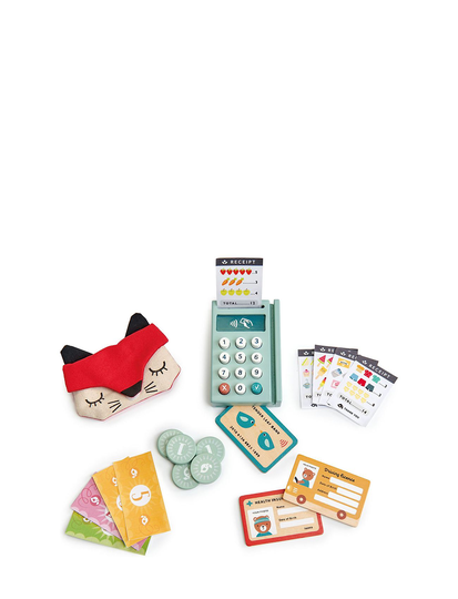 Credit Card Machine Toys Baby Toys Educational Toys Activity Toys Monivärinen/Kuvioitu Tender Leaf
