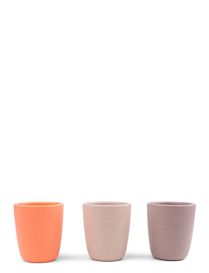 Silic Mini Mug 3-Pack Home Meal Time Cups & Mugs Cups Monivärinen/Kuvioitu D By Deer
