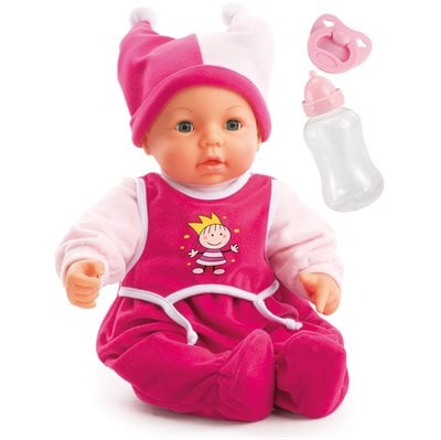 Bayer - Hello Baby Pehmonukke ominaisuuksineen, 46cm