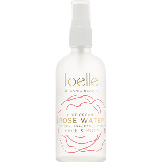 Rose Water, 100 ml Loelle Kasvosuihkeet