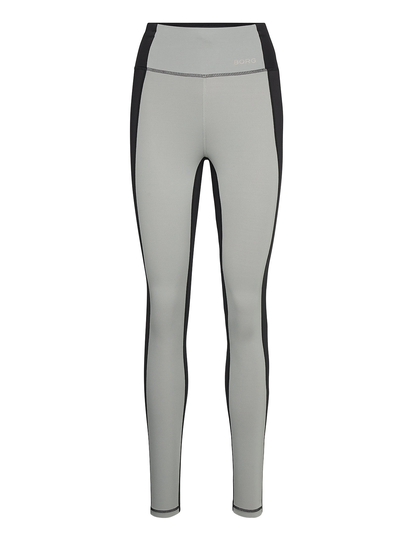 High Waist Two-T W Borg W Borg Running/training Tights Harmaa Björn Borg