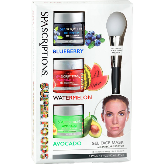 Superfoods Masks Blueberry Watermelon Avocado, 50 ml Spascriptions Kasvonaamiot