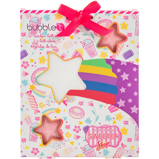 Sweetea Star Bath Fizzer, 280 g BubbleT Kylpyvaahto & Kylpysuola