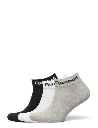 Active Core Ankle Socks 3 Pairs Nilkkasukat Lyhytvartiset Sukat Valkoinen Reebok Performance