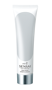 Sensai Step 2 Silky Purifying Mud Soap 125ml Wash & Mask - rasvaiselle iholle.