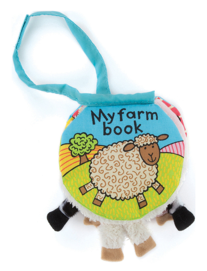 My Farm Book Toys Baby Toys Educational Toys Activity Toys Monivärinen/Kuvioitu Jellycat