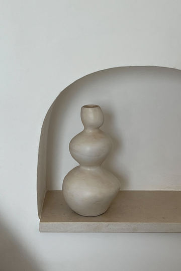 NA-KD Home Layered Bubble Vase - Offwhite