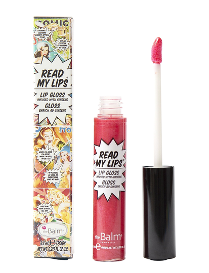 Read My Lips Lipgloss- Zaap! Huulikiilto Meikki Punainen The Balm