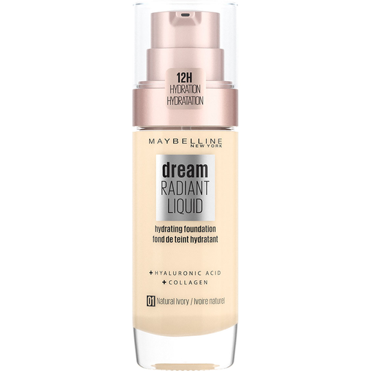 Maybelline New York Radiant Liquid Foundation 001 Natural Ivory