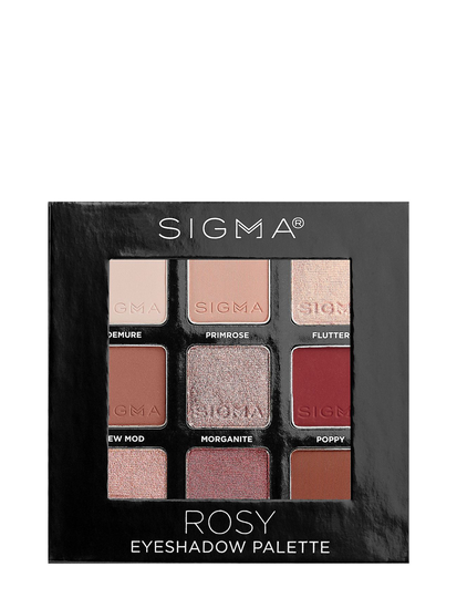 Rosy Eyeshadow Palette Beauty WOMEN Makeup Eyes Eyeshadow Palettes Monivärinen/Kuvioitu SIGMA Beauty