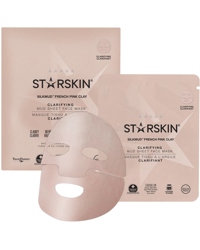 SILKMUD™ Pink French Clay Purifying Mud Sheet Mask, 12g
