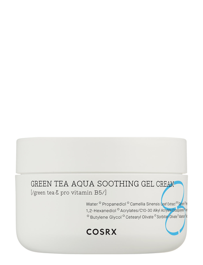 Hydrium Green Tea Aqua Soothing Gel Cream Kosteusvoide Kasvovoide Ihonhoito Nude COSRX
