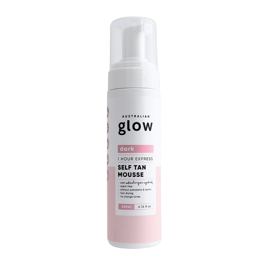 Glow One Hour Express Tan Mousse, 200 ml Australian Glow Itseruskettavat