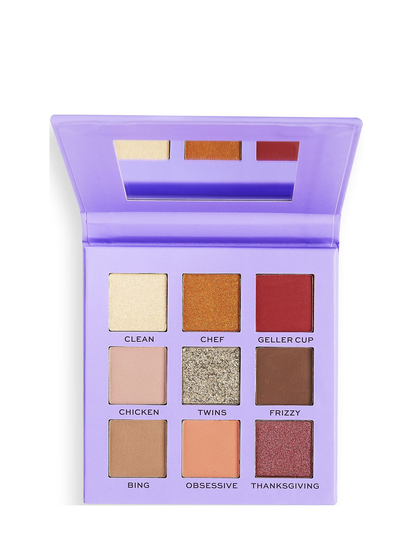 Revolution X Friends Monica Palette Beauty WOMEN Makeup Eyes Eyeshadow Palettes Monivärinen/Kuvioitu Makeup Revolution