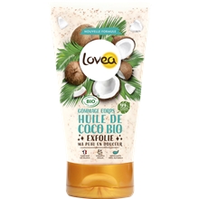 Lovea Organic Coconut Oil Body Scrub - Dry Skin 150 ml