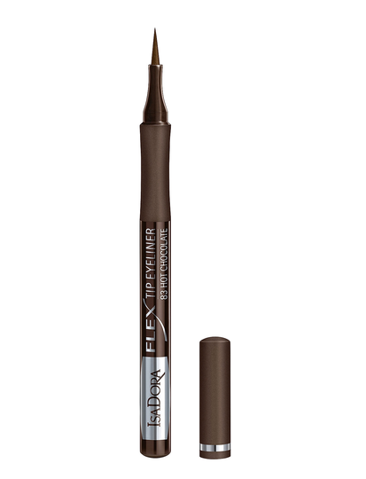 Flex Tip Eyeliner Eyeliner Rajauskynä Meikki Ruskea IsaDora
