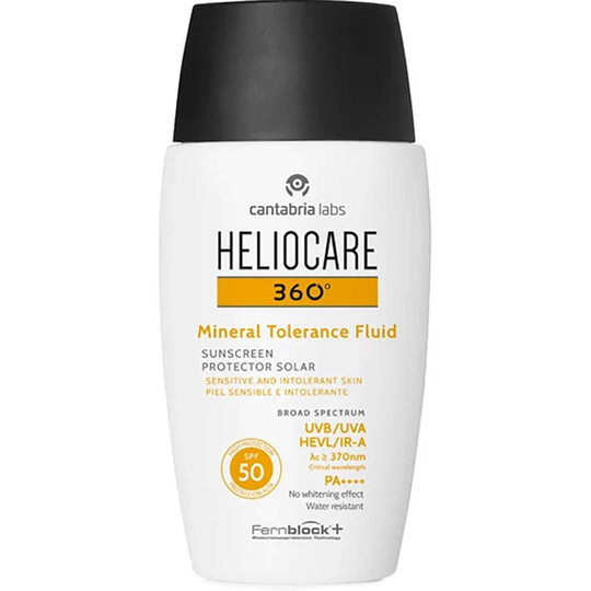 360º Mineral Tolerance Fluid, 50 ml Heliocare Aurinkosuoja kasvot