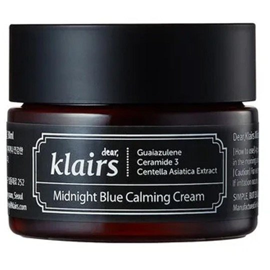 Midnight Blue Calming Cream, 30 ml Klairs Yövoiteet