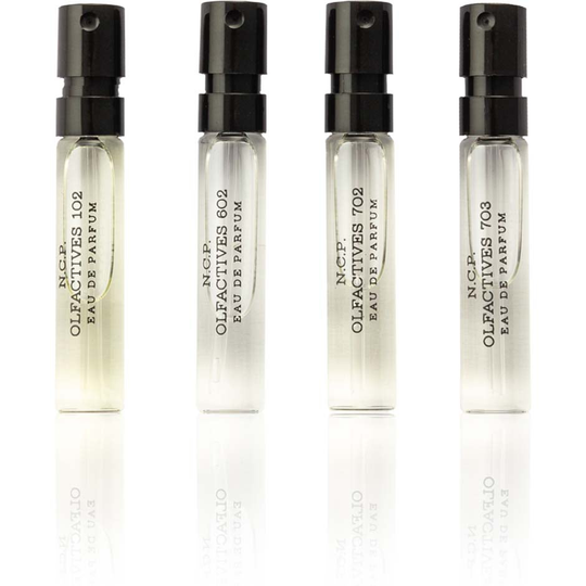 Black Facets Discovery Set, 4 ml N.C.P. Unisex-hajuvedet