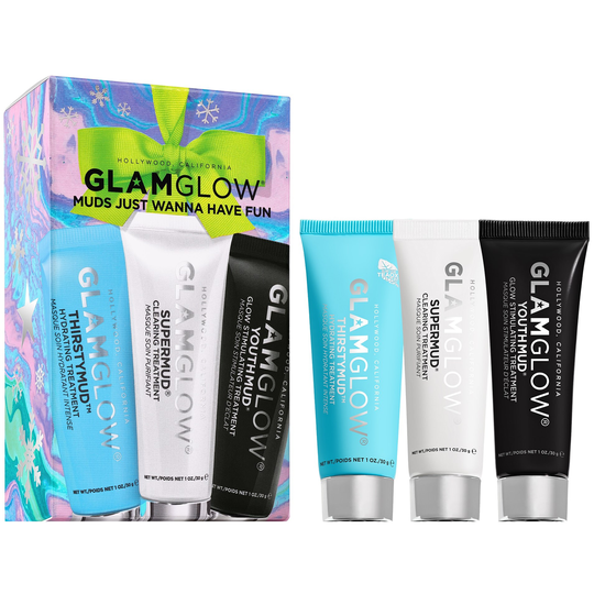 GlamGlow Muds Just Wanna Have Fun Pore-Clearing, Smoothing & Hydr
