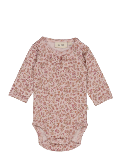 Body Gatherings Wool Ls Bodies Long-sleeved Vaaleanpunainen Wheat