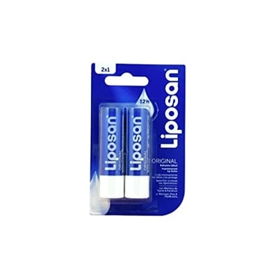 Liposan huulipuna 2X4,8Gr Alkuperäinen