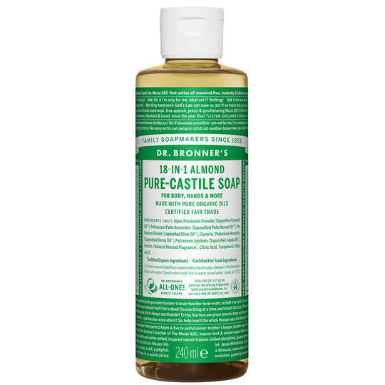 Magic Soaps Almond, 240 ml Dr. Bronner's Suihku- ja kylpytuotteet