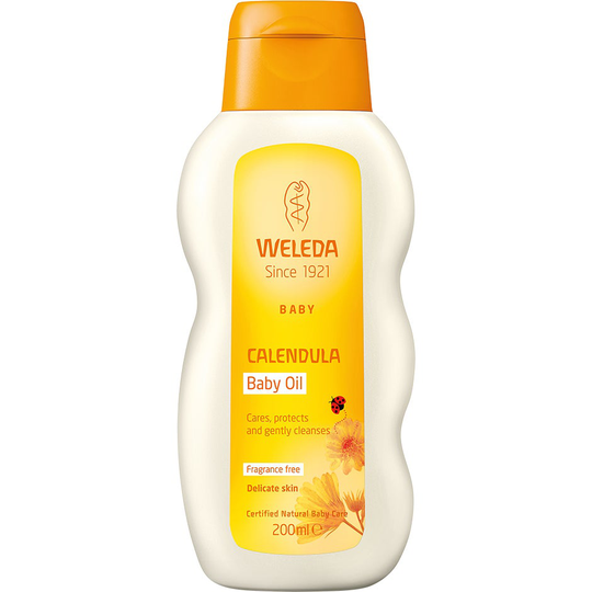 Weleda Calendula Baby Oil, 200 ml Weleda Vartaloöljy