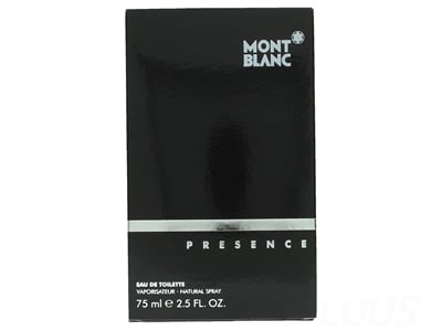 Mont Blanc Presence For Men EDT Spray 75ml