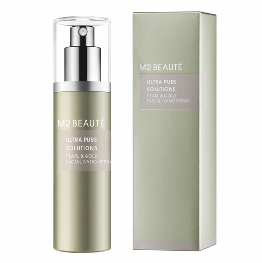 M2 Beaute Ultra Pure Solution Pearl & Gold Facial Nano Spray (75ml)