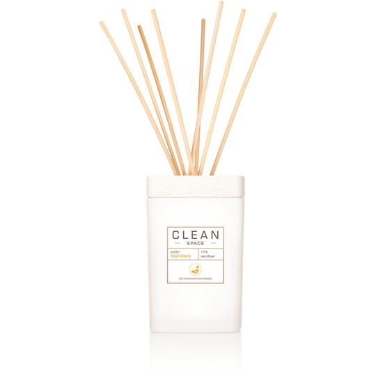 Clean Space Fresh Linens Reed Diffuser