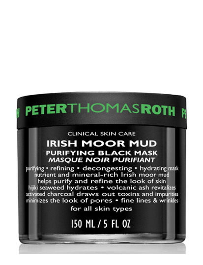 Irish Moor Mud Purifying Black Mask Beauty WOMEN Skin Care Face Face Masks Clay Mask Musta Peter Thomas Roth