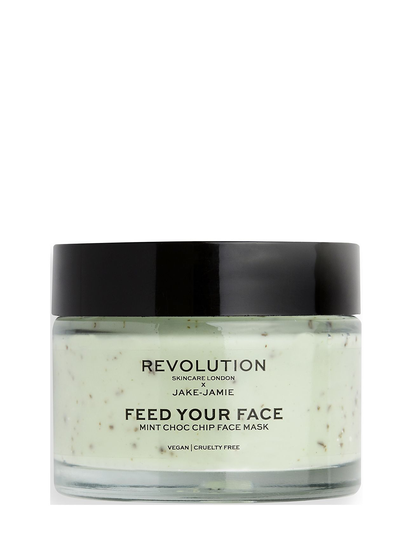 Revolution Skincare X Jake - Jamie Mint Choco Chip Face Mask Beauty WOMEN Skin Care Face Face Masks Moisturizing Mask Vihreä Revolution Skincare
