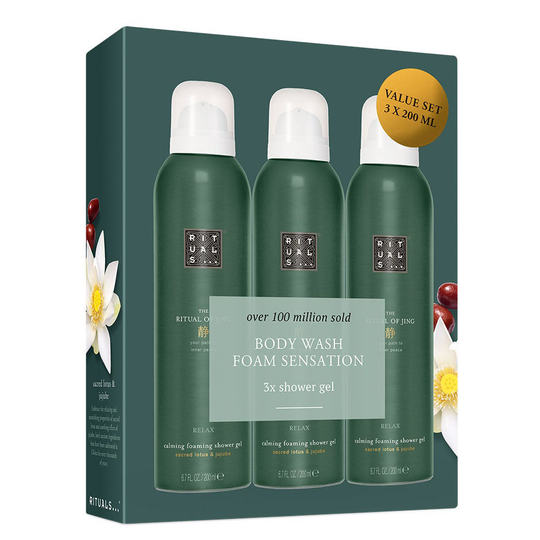 Jing Shower Foam Value Pack, Rituals... Vartalotuotepakkaukset