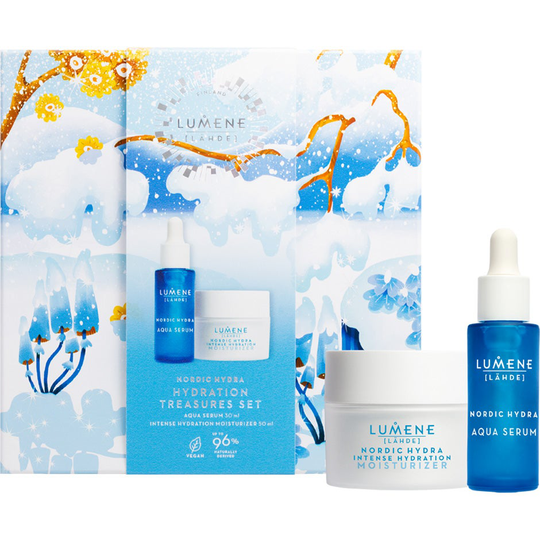 Nordic Hydra Hydration Treasures Set, Lumene Ihonhoitopakkaukset