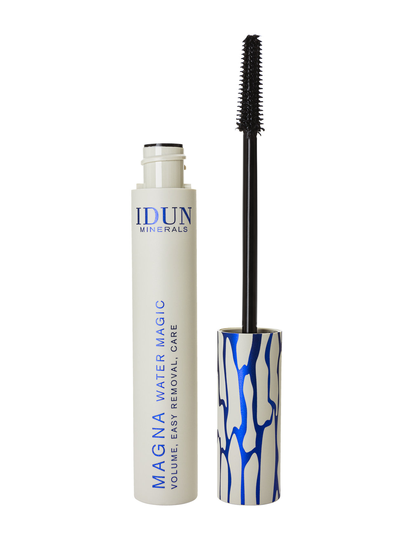 Mascara Magna Water Magic Ripsiväri Maskara Meikki Musta IDUN Minerals