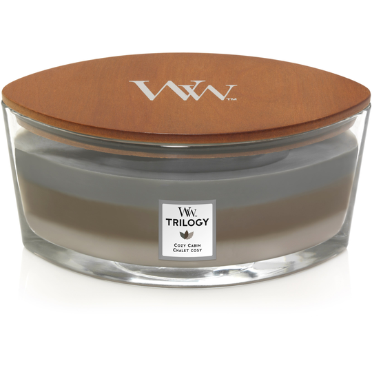 WoodWick Cozy Cabin Trilogy Ellipse