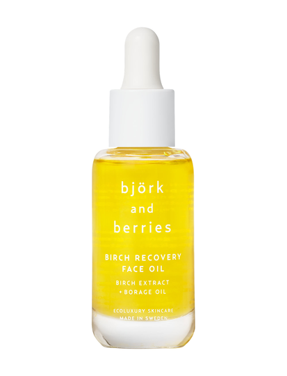 Birch Recovery Face Oil Kasvoöljy Hiusöljy Nude Björk & Berries