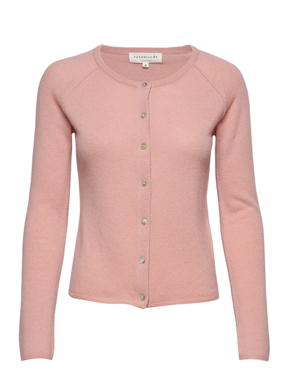 Wool & Cashmere Cardigan Neuletakki Vaaleanpunainen Rosemunde