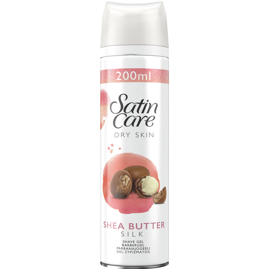 Gillette Venus Satin Care Dry Skin Shaving Gel Shea Butter Silk 2