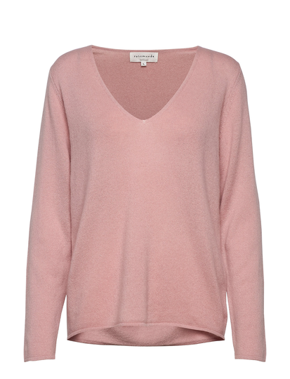 Wool & Cashmere Pullover Ls Villapaita Vaaleanpunainen Rosemunde