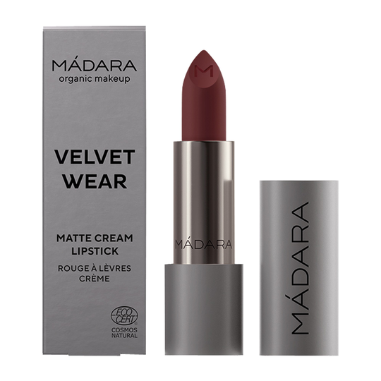 Madara Makeup Velvet Wear Matte Cream Lipstick #35 Dark Nude