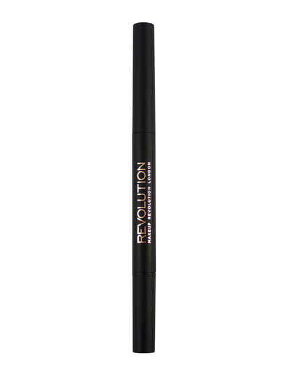 Revolution Duo Brow Pencil Dark Brown Kulmakynä Meikki Makeup Revolution
