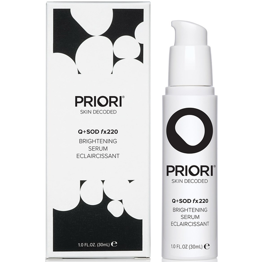 PRIORI Adaptive Superceutical Formulas Q+SOD fx220 Brightening Se