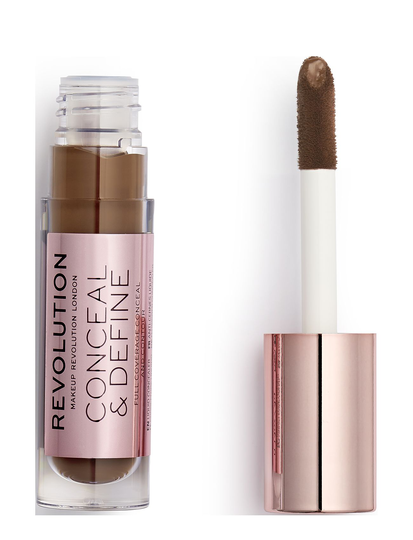 Revolution Conceal & Define Concealer C18 Peitevoide Meikki Makeup Revolution