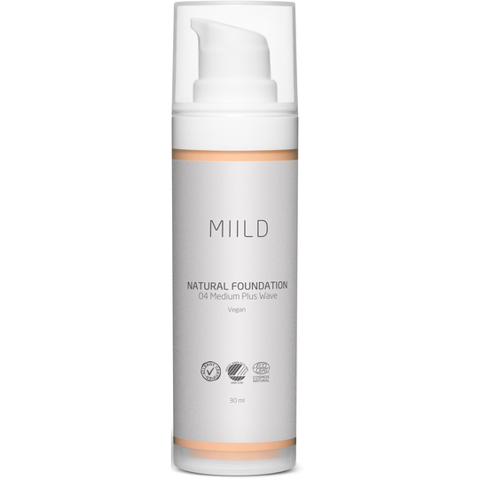 Miild Natural Foundation 04 Medium Plus Wave