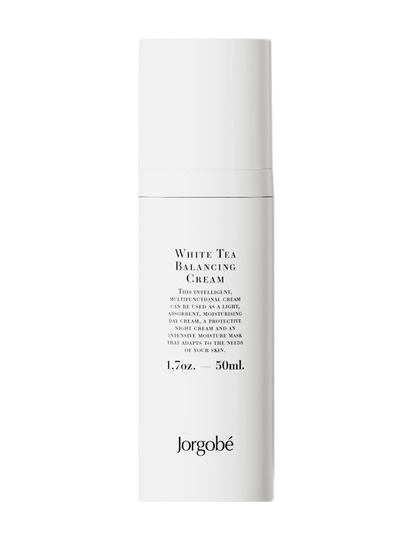 White Tea Balancing Cream Kosteusvoide Kasvovoide Ihonhoito Valkoinen Jorgobé