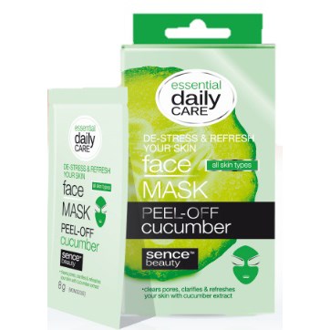 Sencebeauty Facial Peel-Off Mask Kurkku 5-pack 8 st